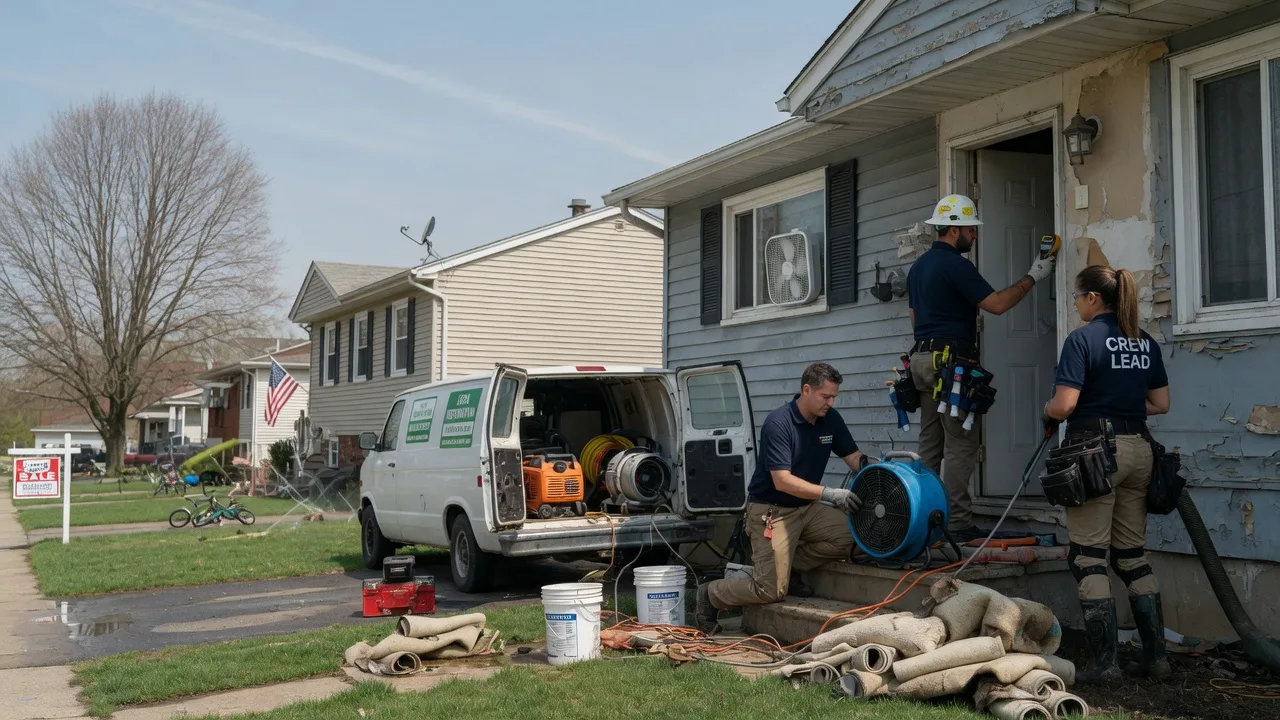 Flood Cleanup in Bowling Green, OH near me