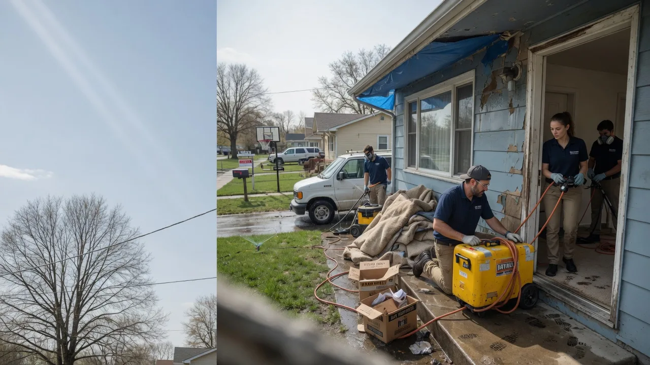 Basement Flood Cleanup in Bowling Green, OH near me